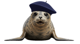 Phoque the seal - Phoque mascot